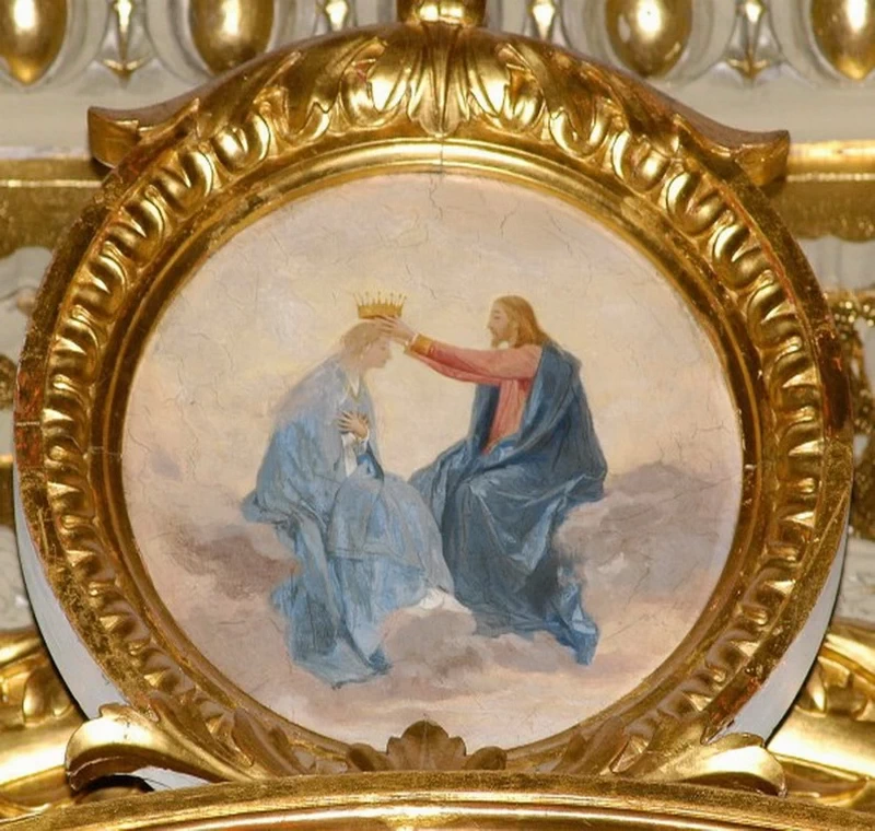Ancona con Madonna e Santi - Incoronazione della Vergine Maria
